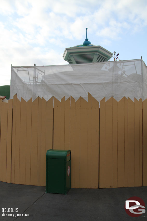 Renovation work still going on in Toontown