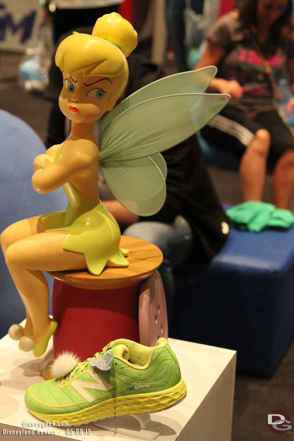 Tinkerbell running shoes from New Balance