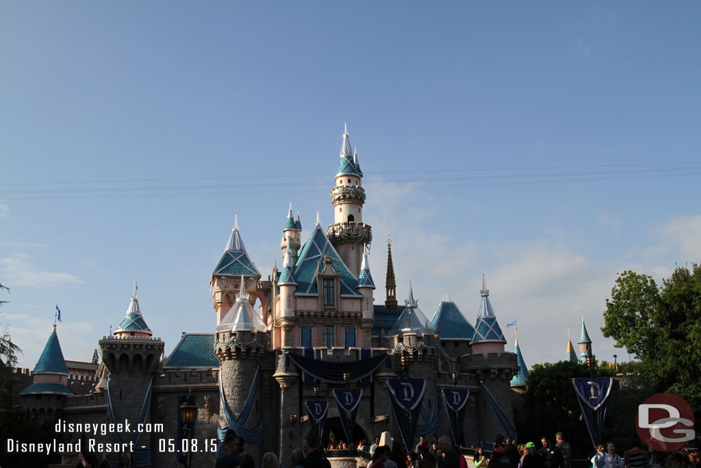 More blue sky.. this time behind Sleeping Beauty Castle