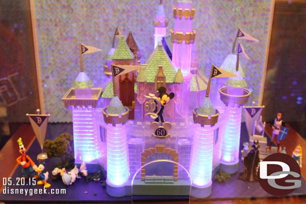 The Castle Playset lights up.