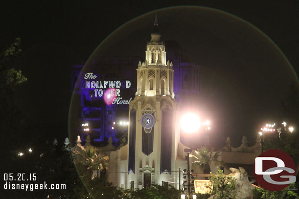 Thought the lens flare around the Carthay was interesting.