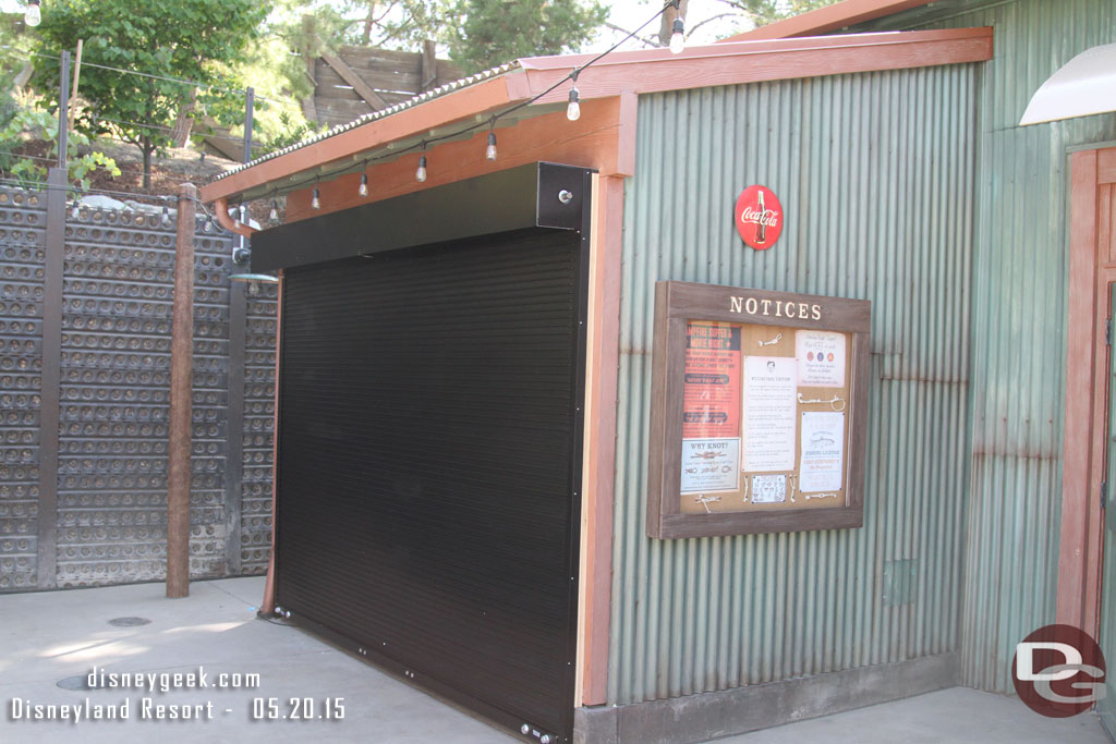 This looks to be an outdoor kiosk of some type too.  It was not in use.