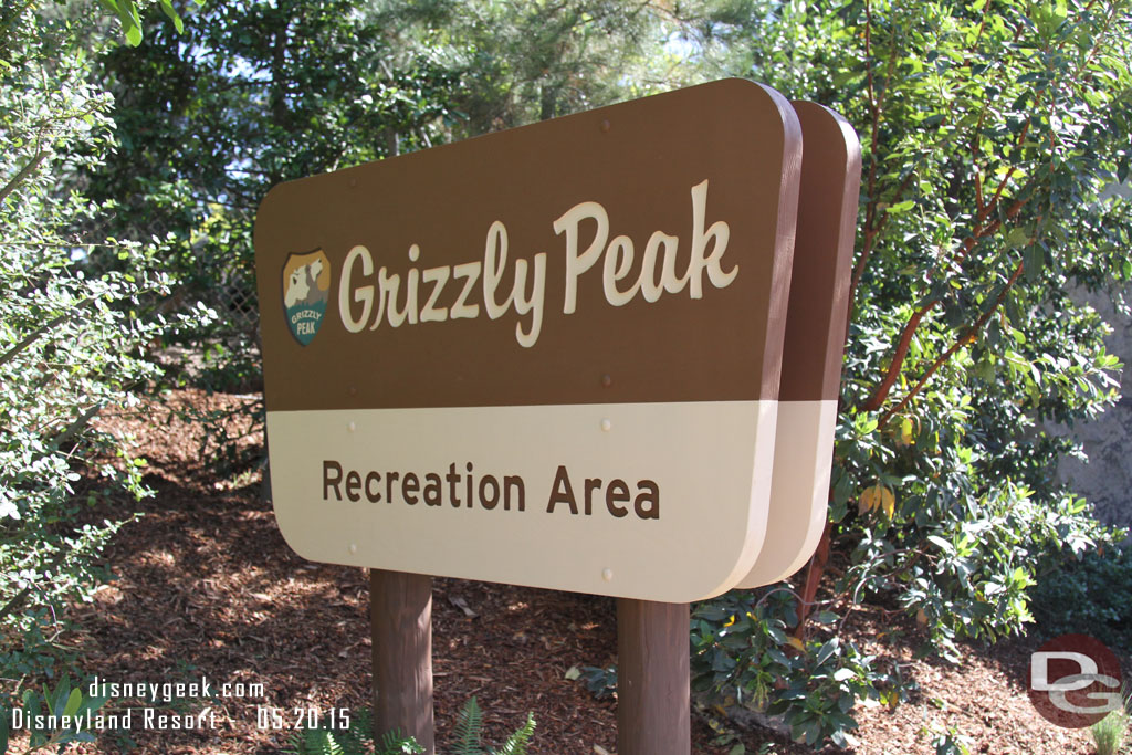 The other side of the sign as you exit the airfield area.