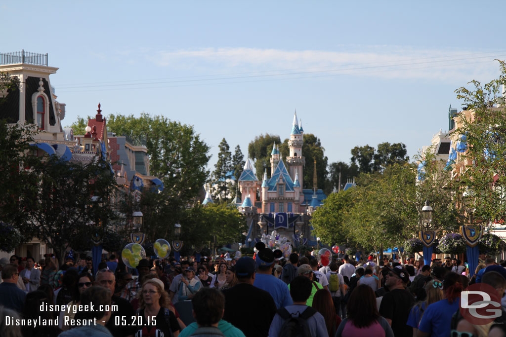 Main Street this afternoon.