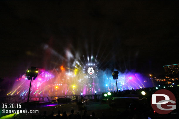 Opening is the World of Color