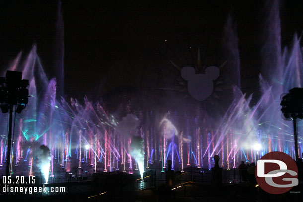 Some new effects close to the audience and throughout Paradise Park