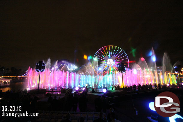 This wraps up my very quick look at World of Color Celebrate.  I will have more pictures and video this weekend.