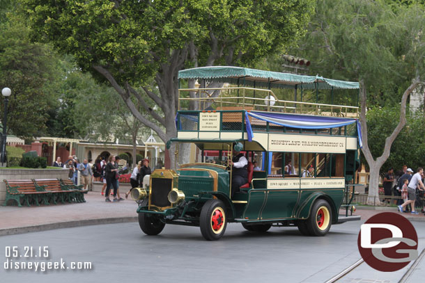 The Omnibus arriving in Town Square