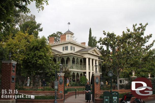 The Haunted Mansion... my destination.