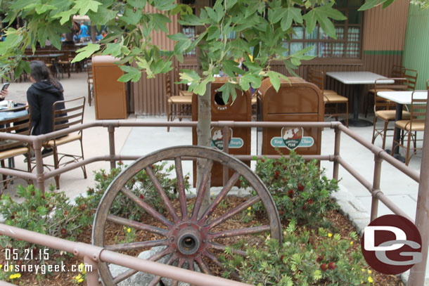 A prop in the planter of Smokejumpers