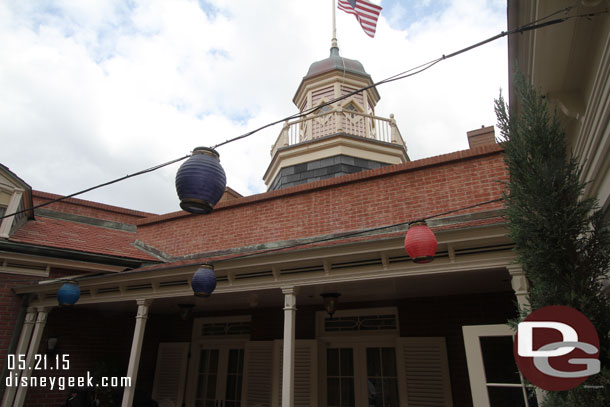 Anyone remember where this is?  It has been years since I have been to this area in the park.  This is the courtyard in the Dream Suite above New Orleans Square.