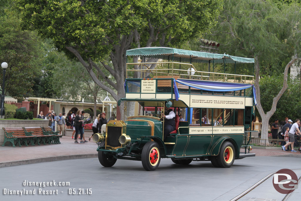 The Omnibus arriving in Town Square