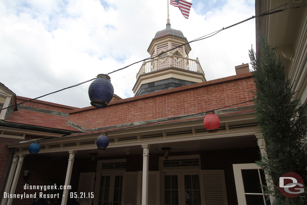 Anyone remember where this is?  It has been years since I have been to this area in the park.  This is the courtyard in the Dream Suite above New Orleans Square.