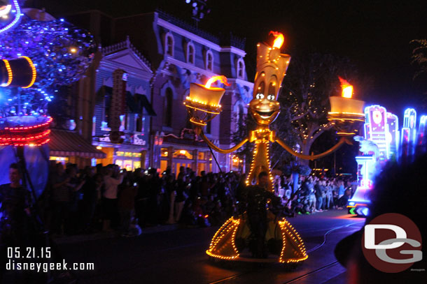 These characters were unique to Anaheim too.  There was Tigger, Genie, and Lumiere