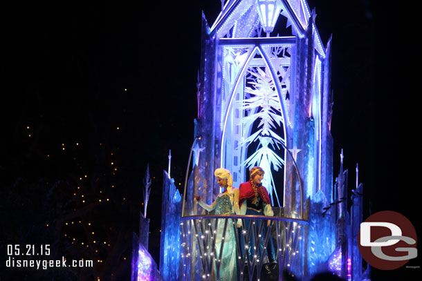 The second new float for Anaheim, Frozen