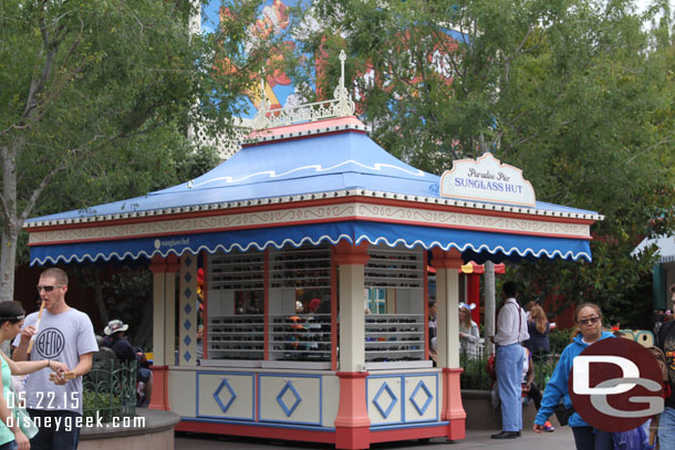 The new Sun Glass Hut location in Paradise Pier