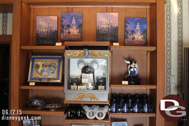 A quick look inside at some of the 60th merchandise.