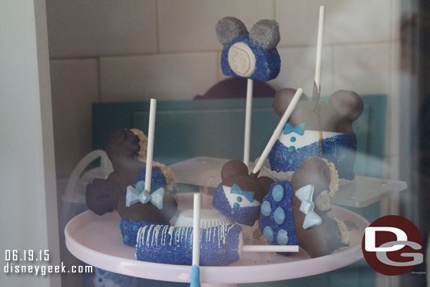 Disneyland Diamond Anniversary treats at Trolley Treats