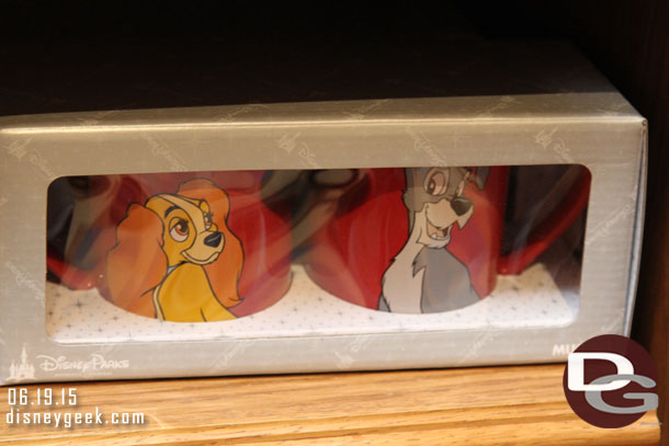 Interesting.. Lady and the Tramp with Disney Parks packaging..