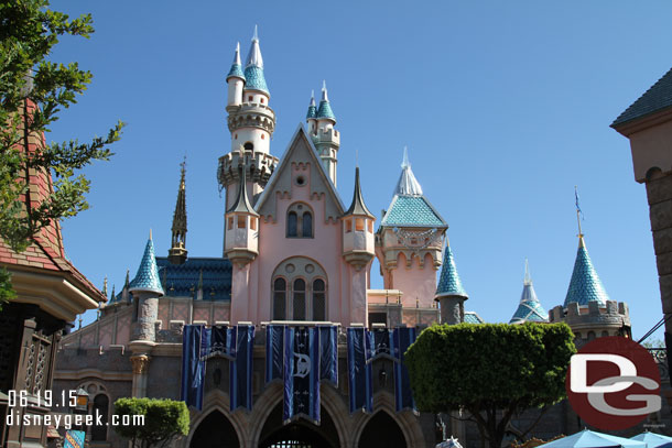 Passing through Sleeping Beauty Castle