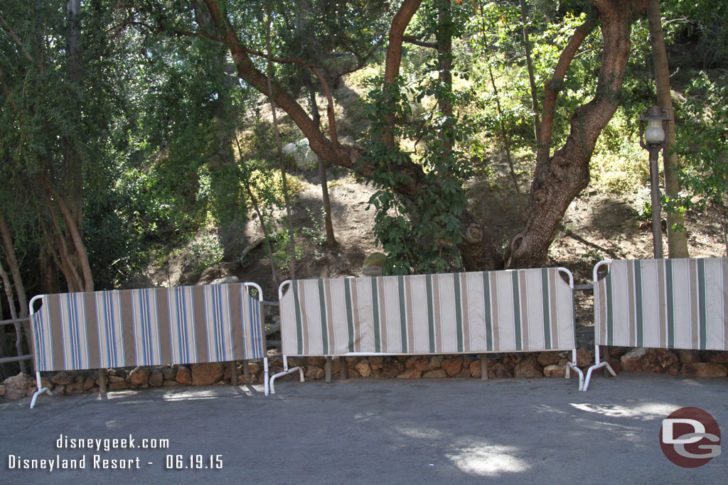 Some railing work along the Big Thunder Trail.