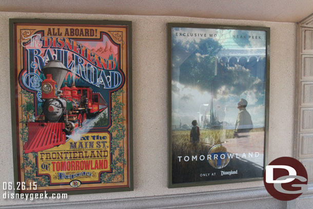 Surprised to still see the Tomorrowland Sneak Peek poster.. it has been closed for several weeks now.
