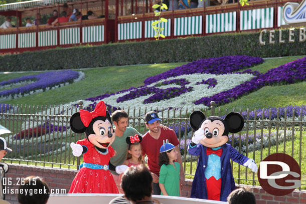 Mickey/Minnie and some guests