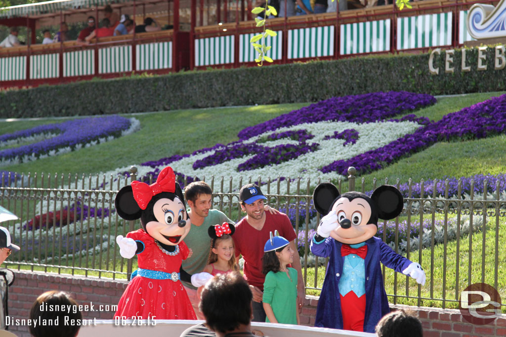 Mickey/Minnie and some guests