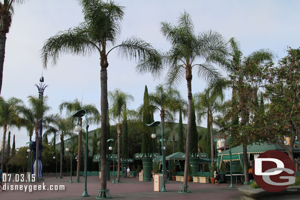 Looking toward DCA and the back of Soarin.  