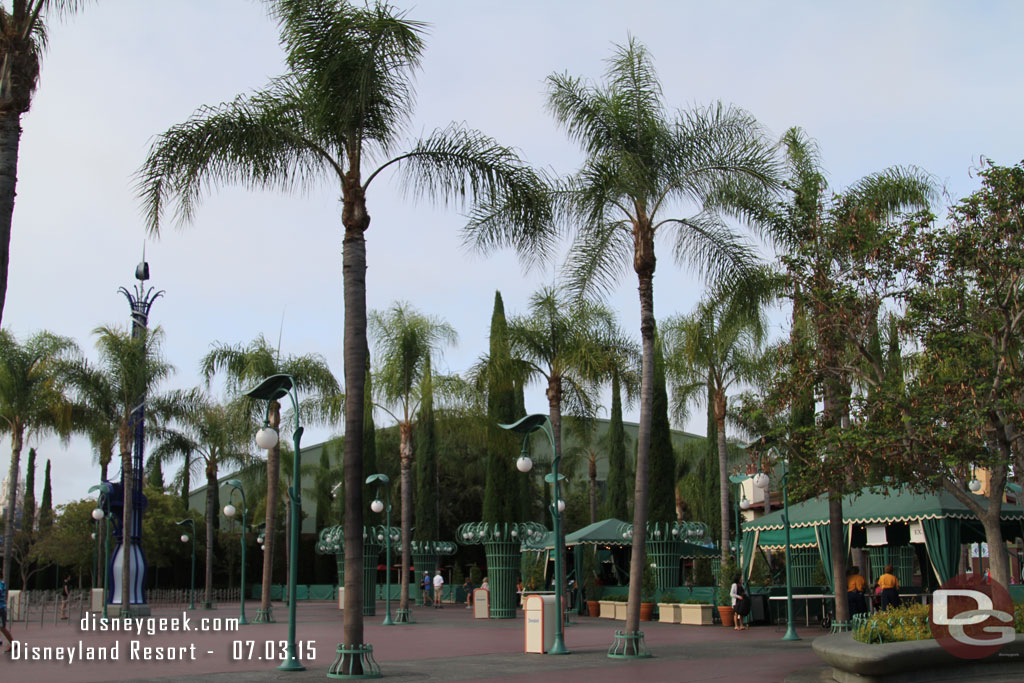 Looking toward DCA and the back of Soarin.  