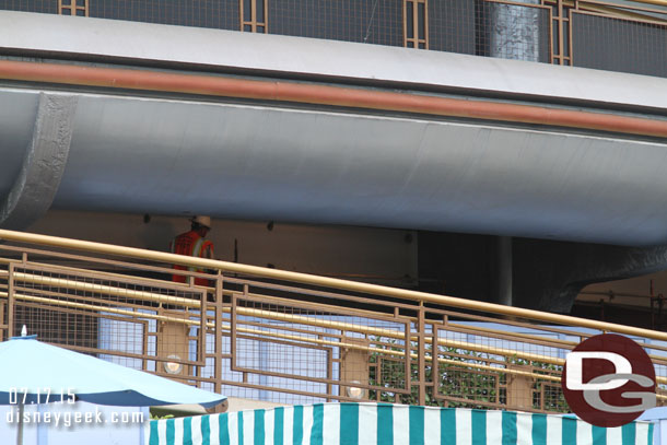 In Tomorrowland spotted a worker at Innoventions.  They are closing it back up now.  Still no official announcement of what is coming... but leading internet speculation is a larger Marvel presence upstairs and Star Wars downstairs.