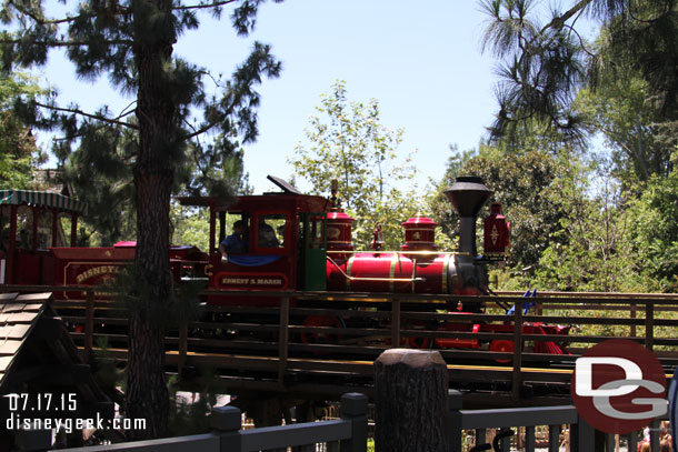 The Earnest A. Marsh passing by the Hungry Bear