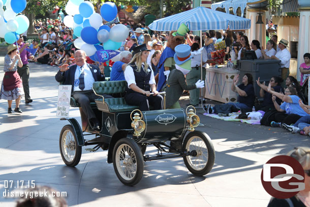 A second Runabout car.  This one had Marty Sklar and Bob Gurr onboard.