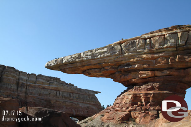 A couple random Radiator Springs Racer pictures.  Since it was my first attraction of the day.. 10 hours into my visit.