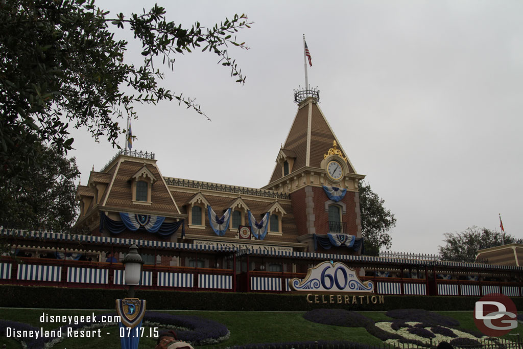 Entered the park just after 7am.