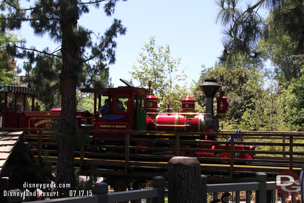 The Earnest A. Marsh passing by the Hungry Bear