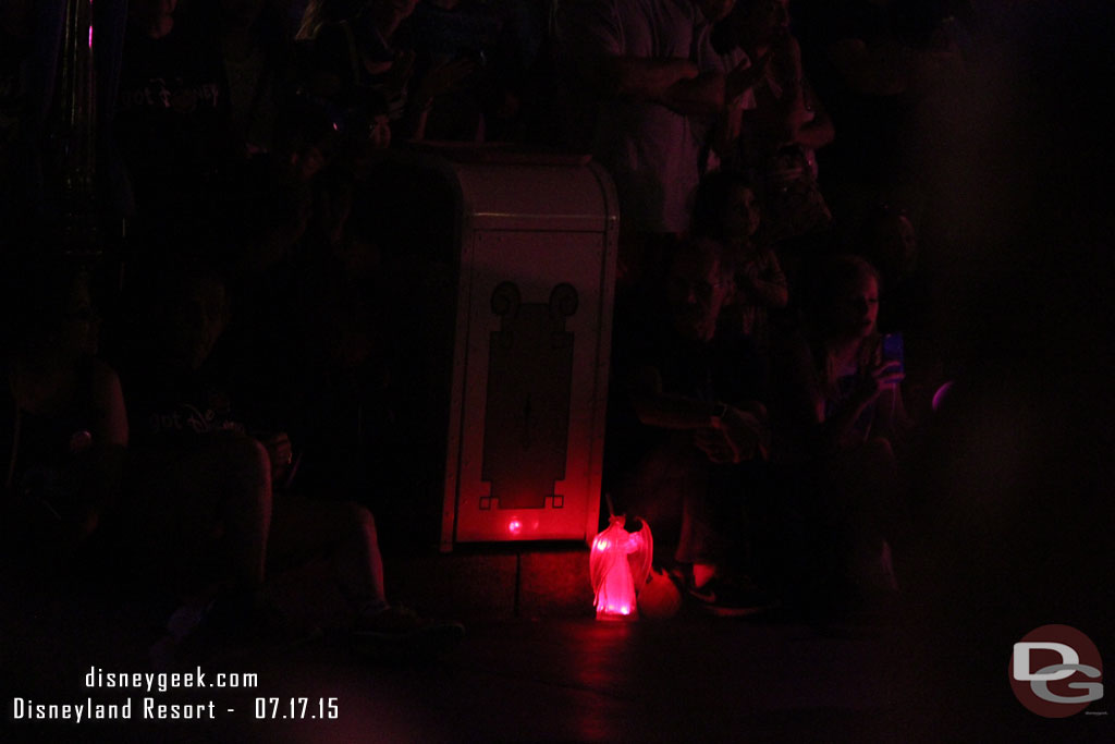 A Made with Magic sipper in action on Main Street USA