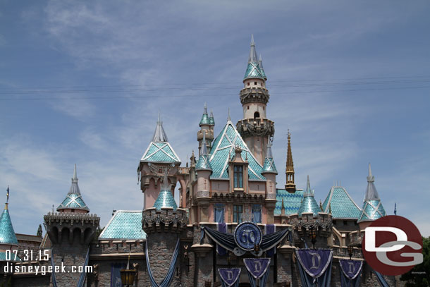 Sleeping Beauty Castle this afternoon