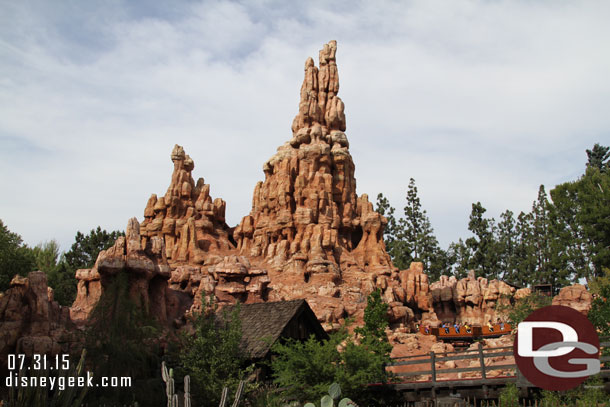 Passing by Big Thunder