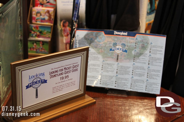 Looking for Mickey Quest maps still available here too.