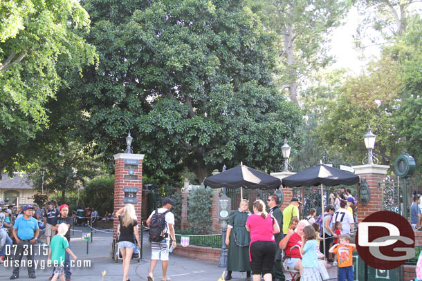 They stopped or paused Haunted Mansion FastPass distribution.  