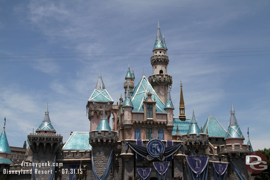 Sleeping Beauty Castle this afternoon