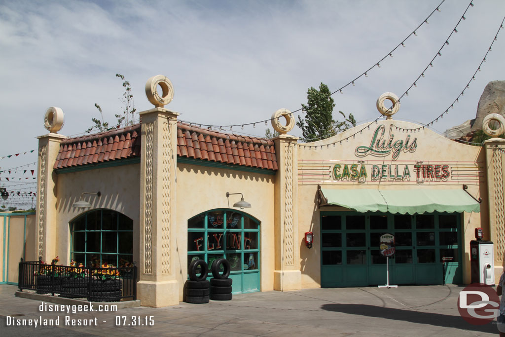 No visible progress at Luigis.  Thought maybe the concept art that was posted online would make an appearance.