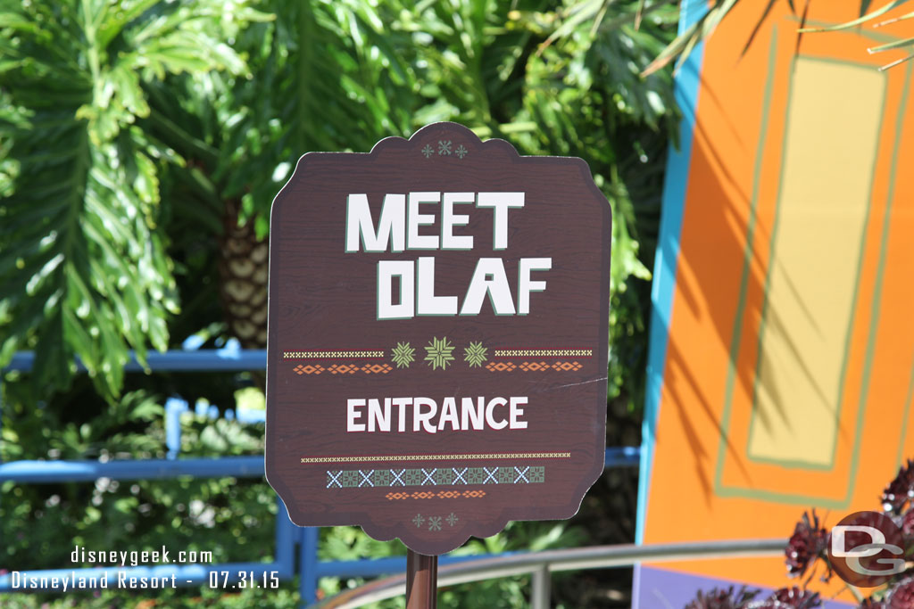 Olaf no longer requires a FastPass.  They stopped distribution recently.