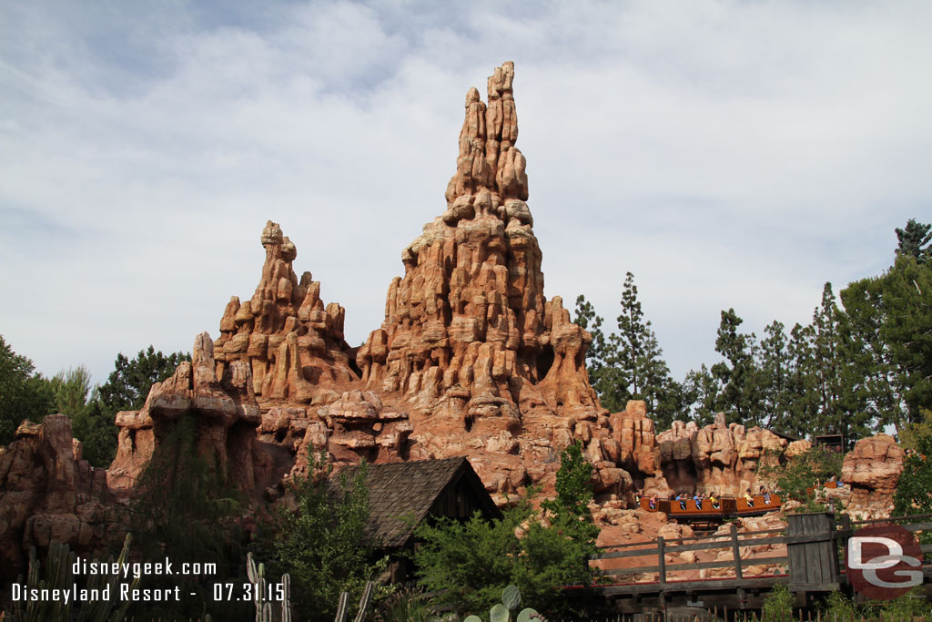 Passing by Big Thunder