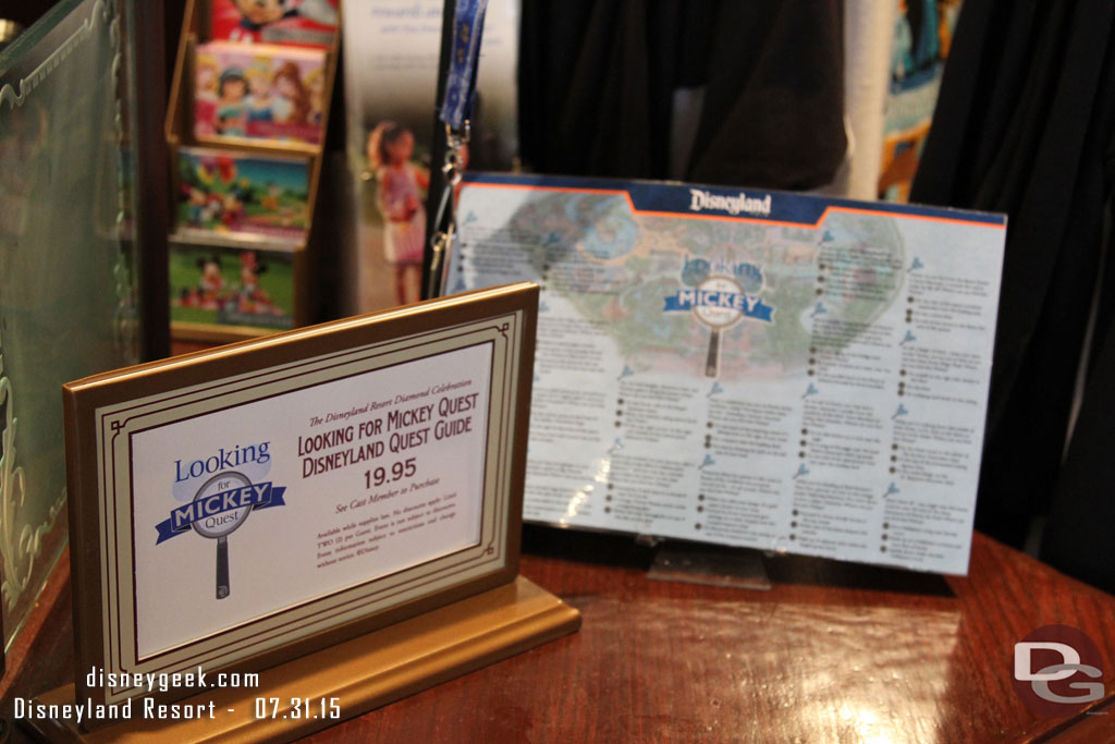 Looking for Mickey Quest maps still available here too.