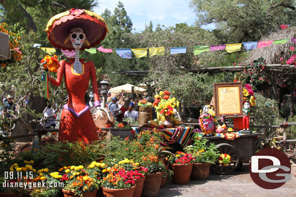 Zocalo Park is celebrating Dia De Los Muertos 