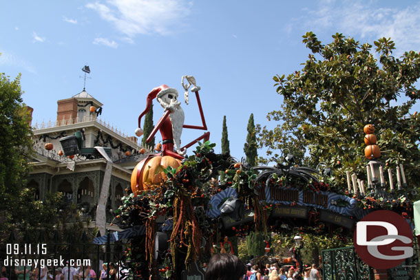 Today was the first day for Haunted Mansion Holiday.