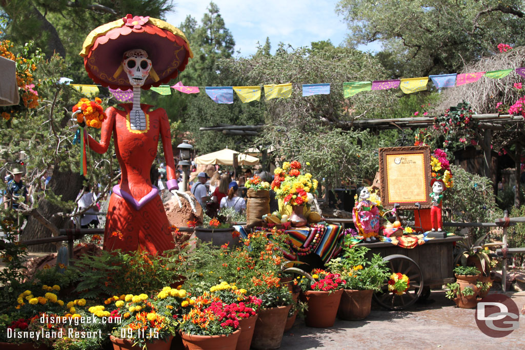 Zocalo Park is celebrating Dia De Los Muertos 