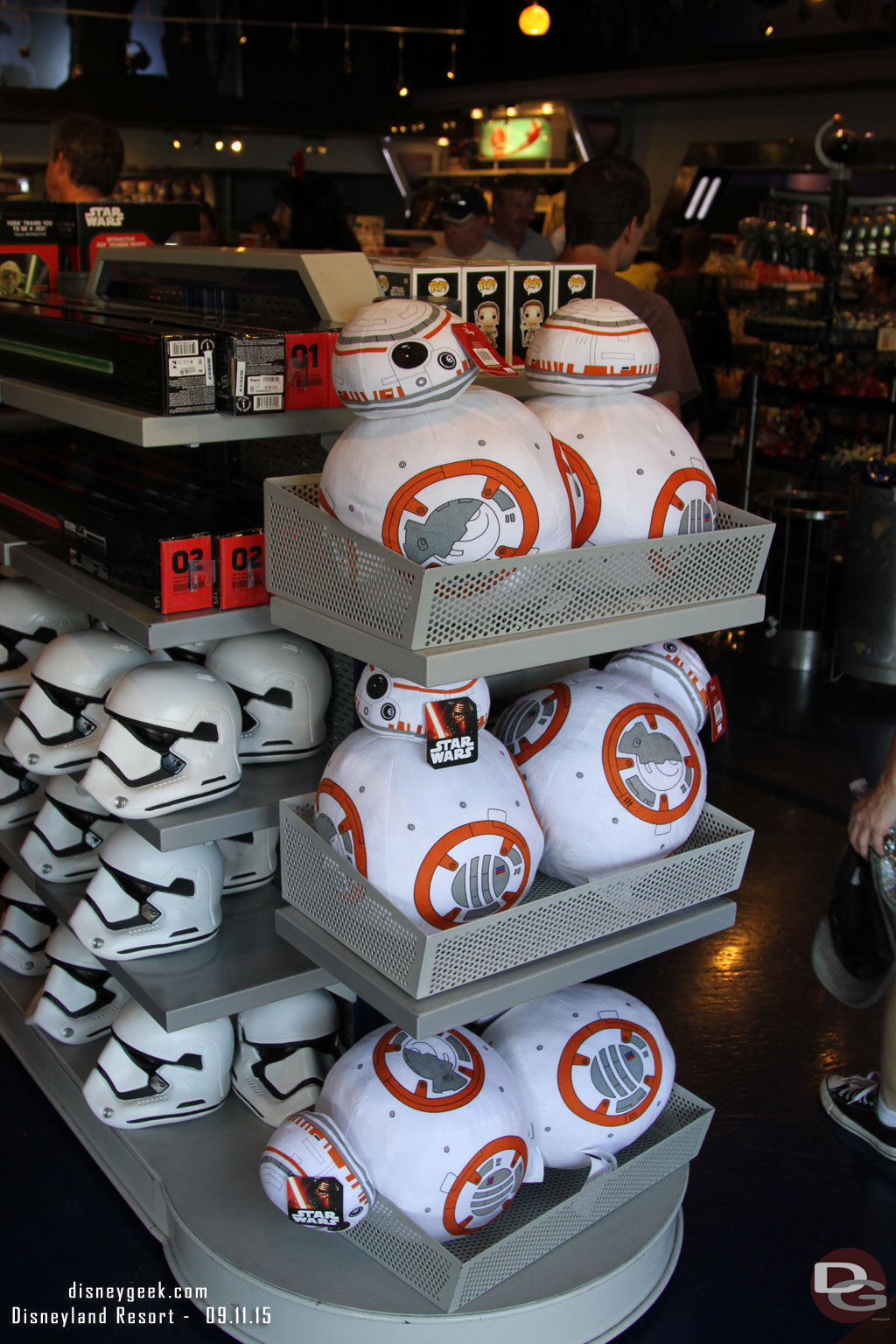 Star Traders has a lot of Star Wars merchandise.